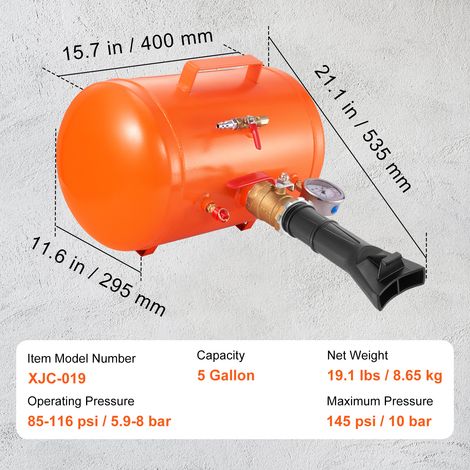 Canon à Air 19 L – Gonfleur de Pneus 145 PSI – Image 3