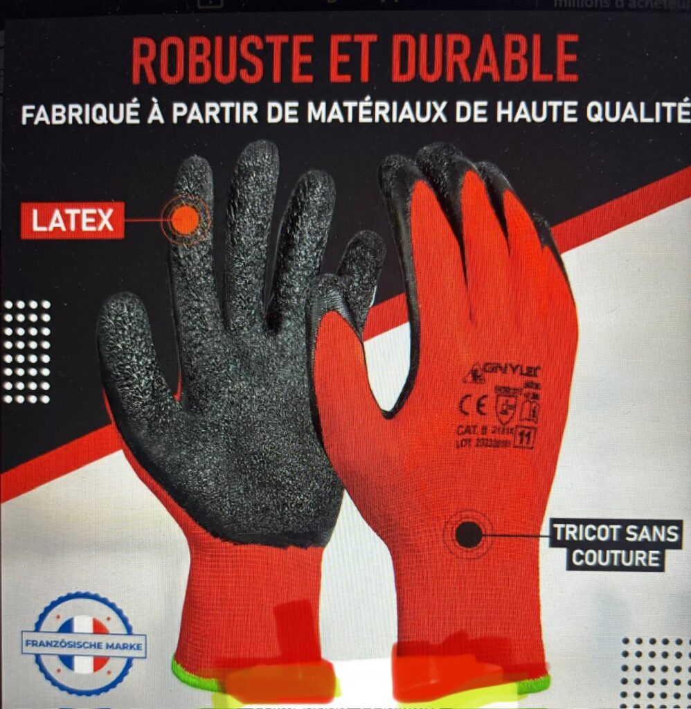Gants de Travail Résistant et Haute Protection