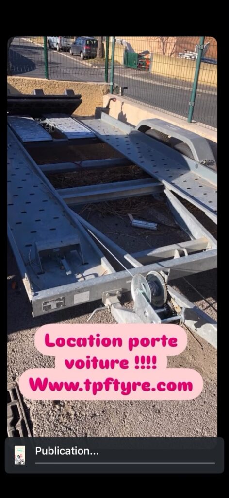 Porte‑voiture disponible à la location