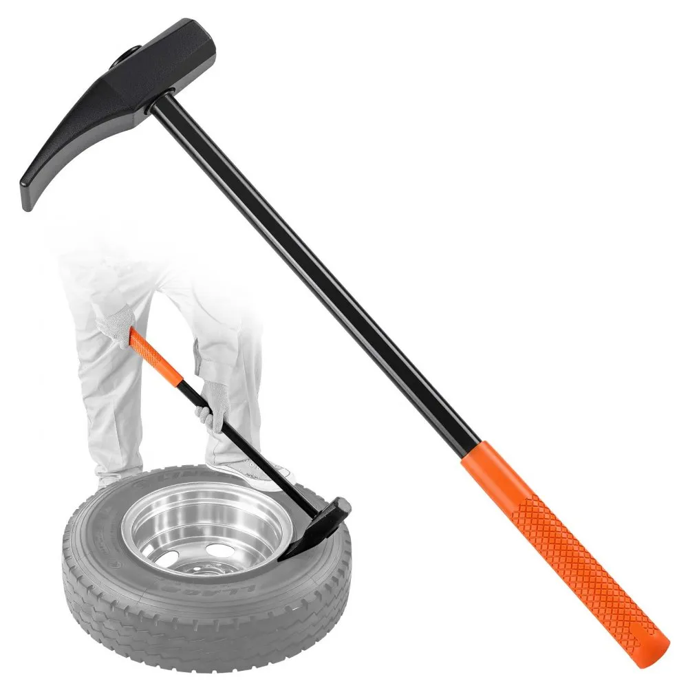 Détalonneur de Pneu 90 cm - Décolle‑Pneu Manuel à Bec de Canard - Marteau Décolleur de Talon